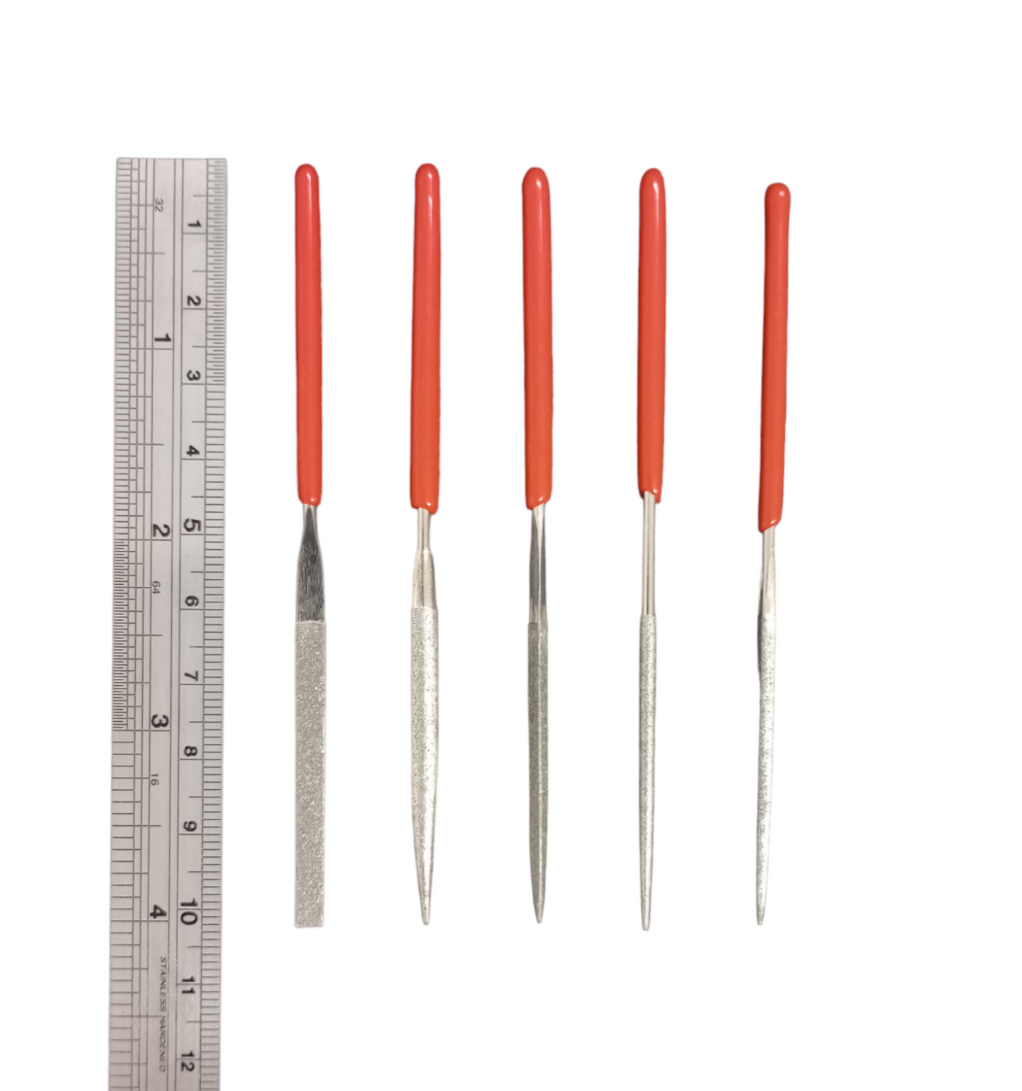 5PC Miniature Diamond Needle File Set