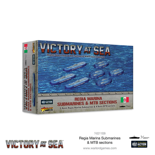 Regia Marina Submarines & MTB sections - Victory at Sea