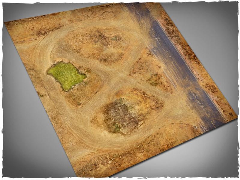 Gaslands 4 x 4 Mat