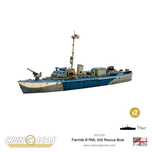 Cruel Seas: Fairmile Rescue Boat