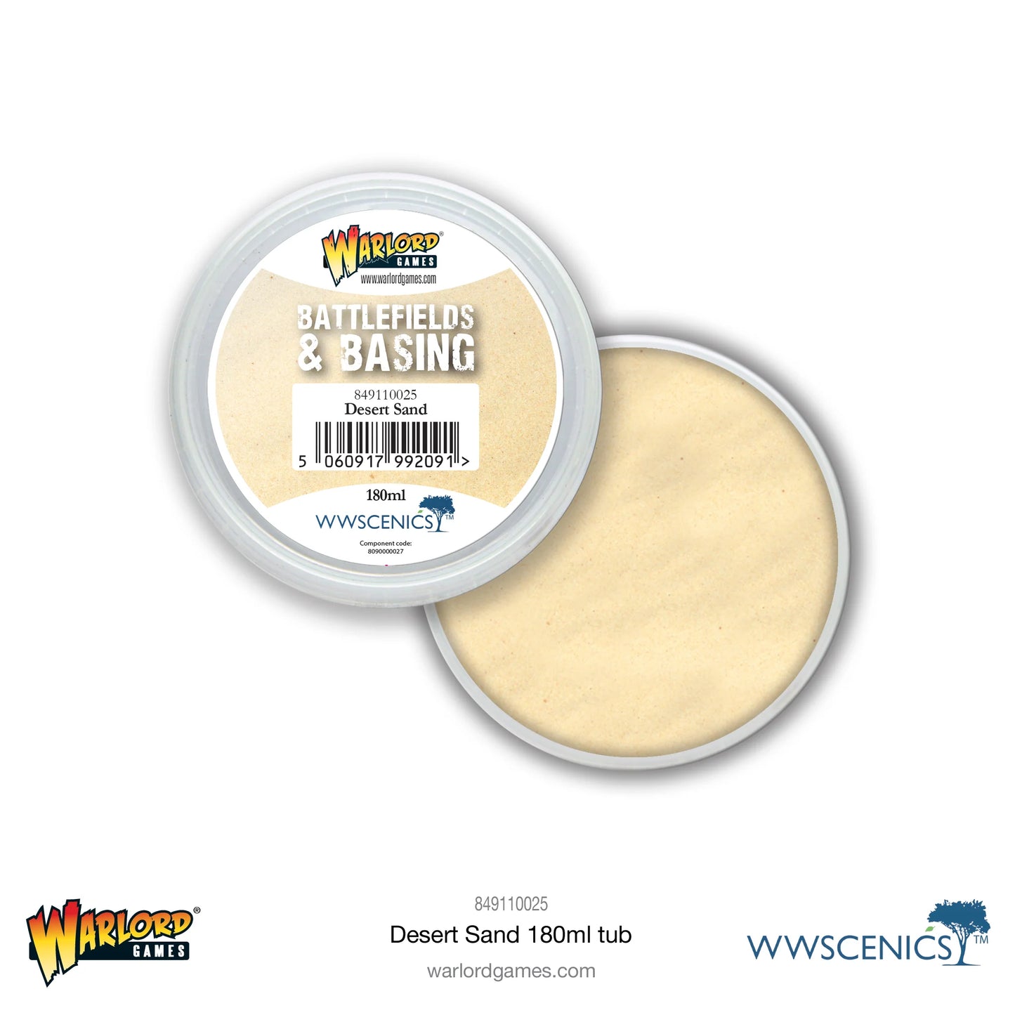 Desert Sand (180ml): Warlord Scenics
