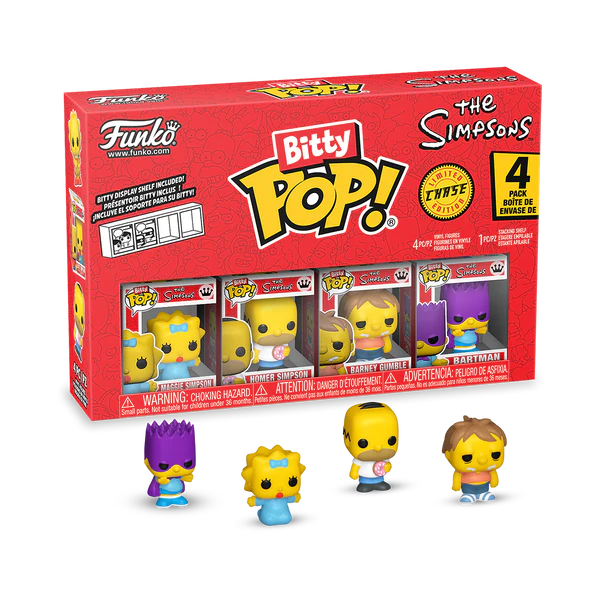 Simpsons: Bitty POP! Vinyl Figure 4-Pack Series 3