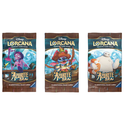 lorcana card tracker Disney Lorcana Azurite Sea Booster Pack – Entoyment Wargaming and Hobby  Centre