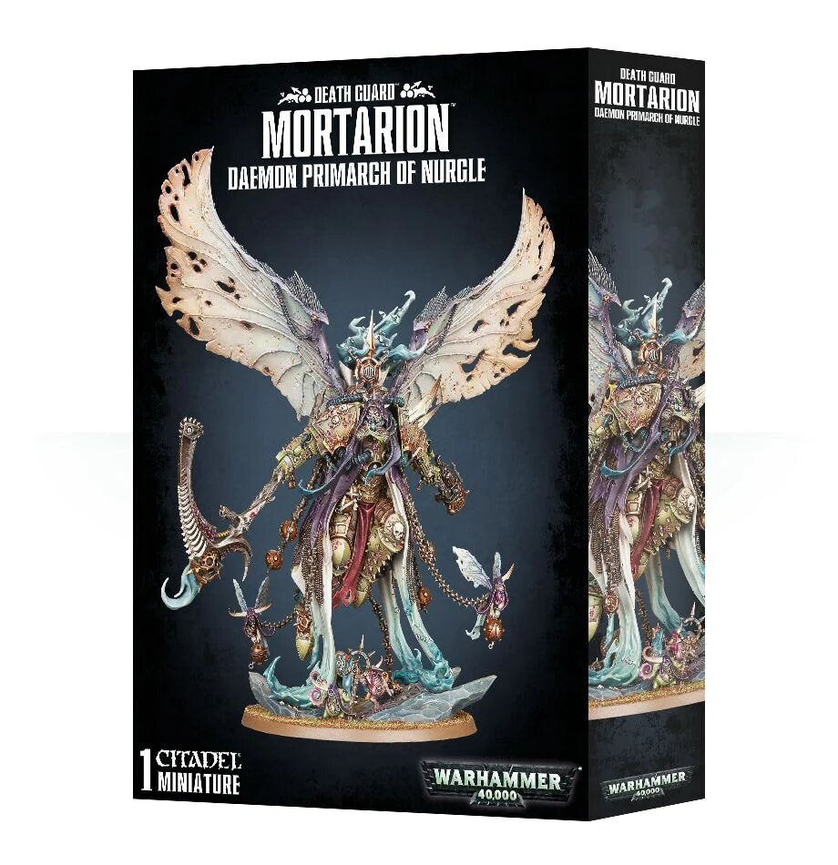 DEATH GUARD: MORTARION: DAEMON PRIMARCH OF NURGLE