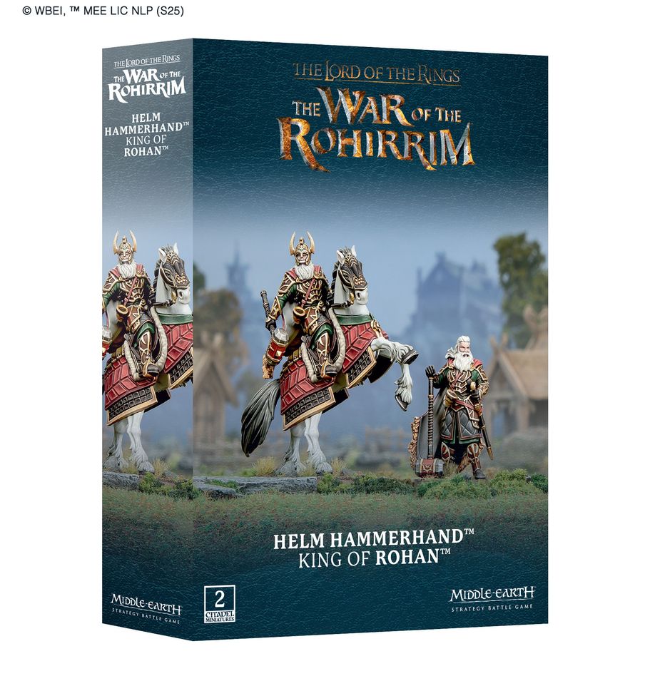 MIDDLE EARTH SBG: HELM HAMMERHAND KING OF ROHAN