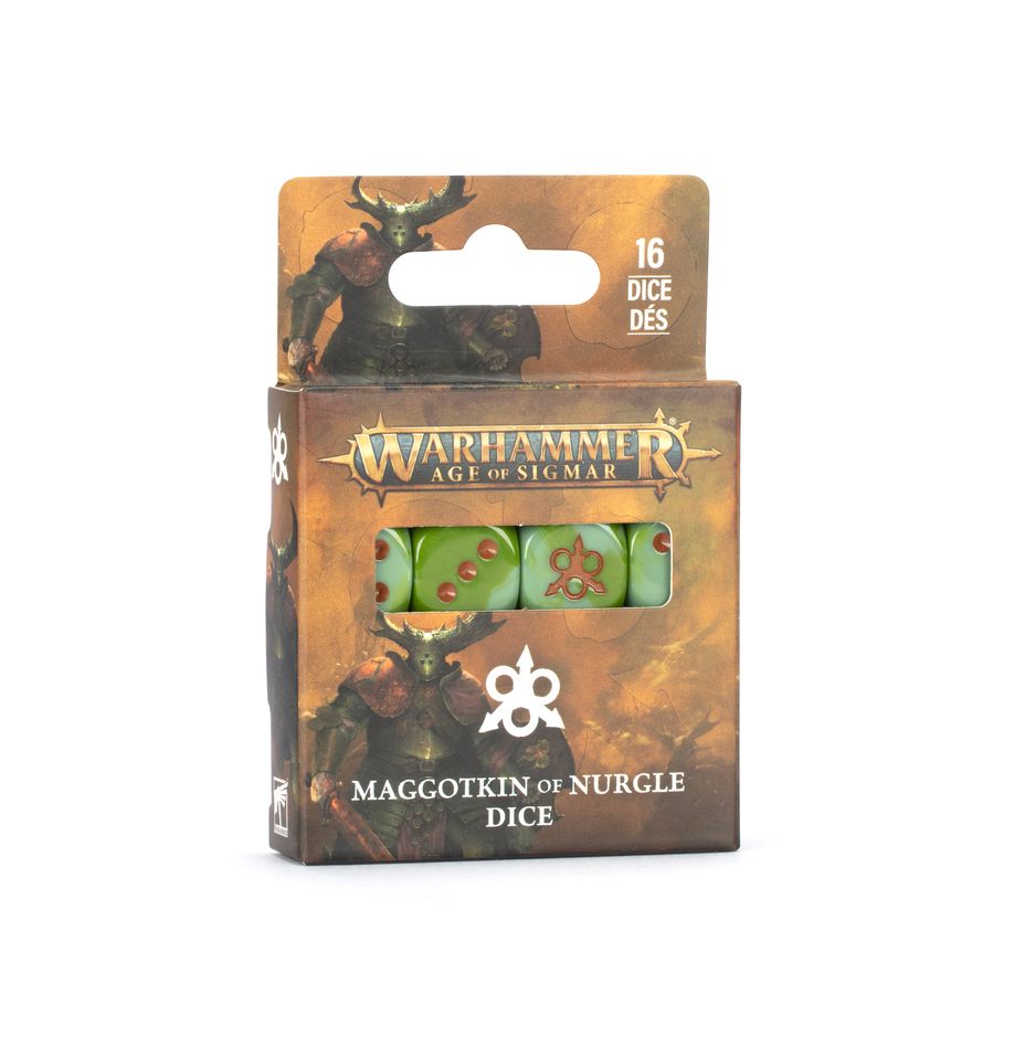 AGE OF SIGMAR: MAGGOTKIN OF NURGLE DICE