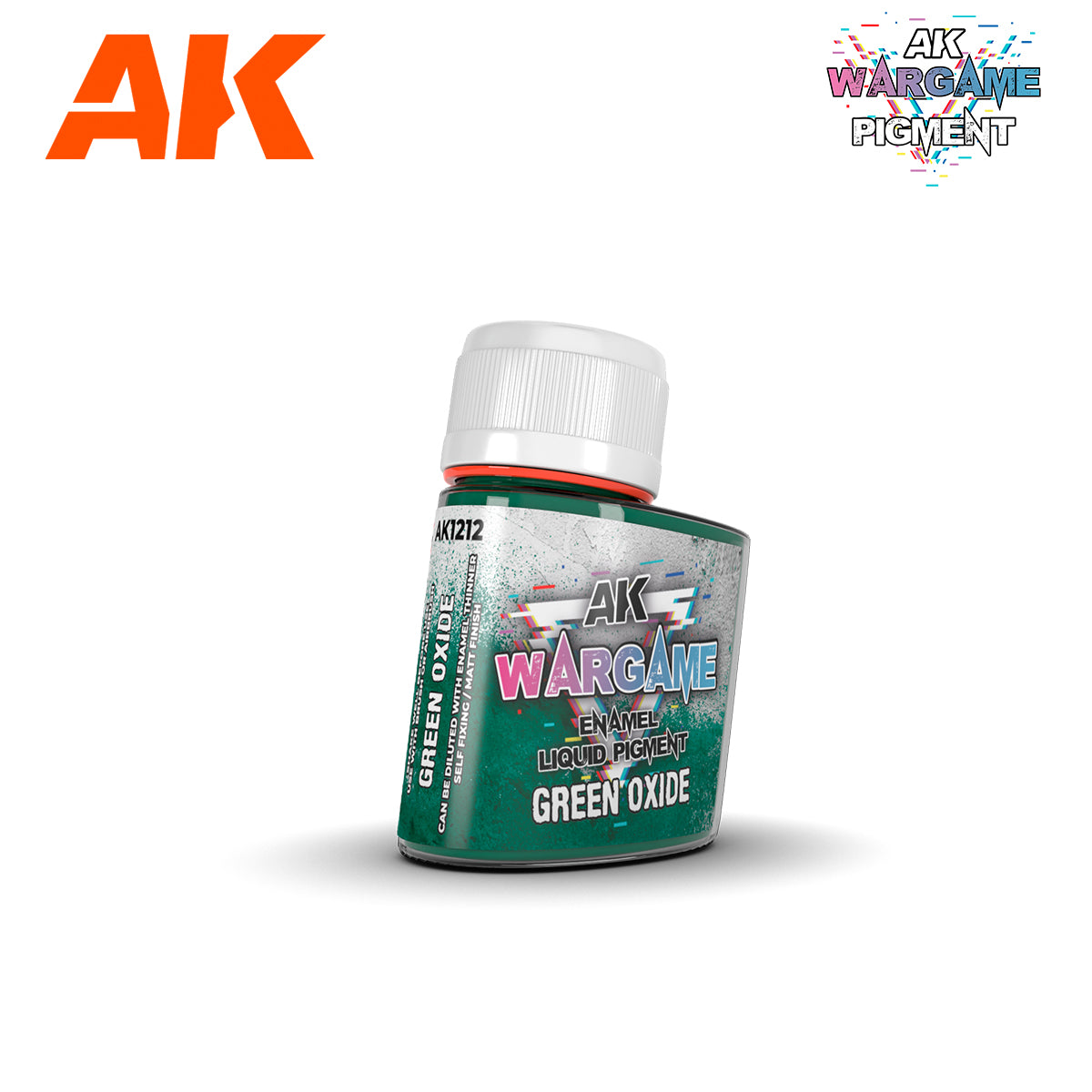 Enamel Pigment: Green Oxide