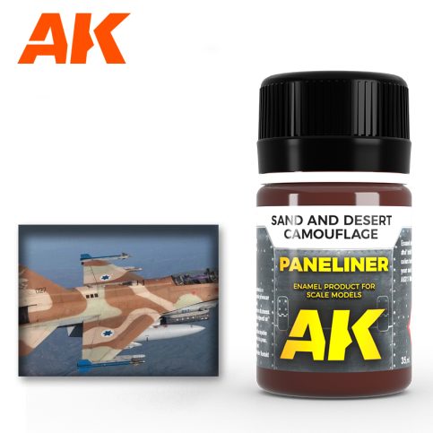 AK2073: Sand & Desert Camo Paneliner