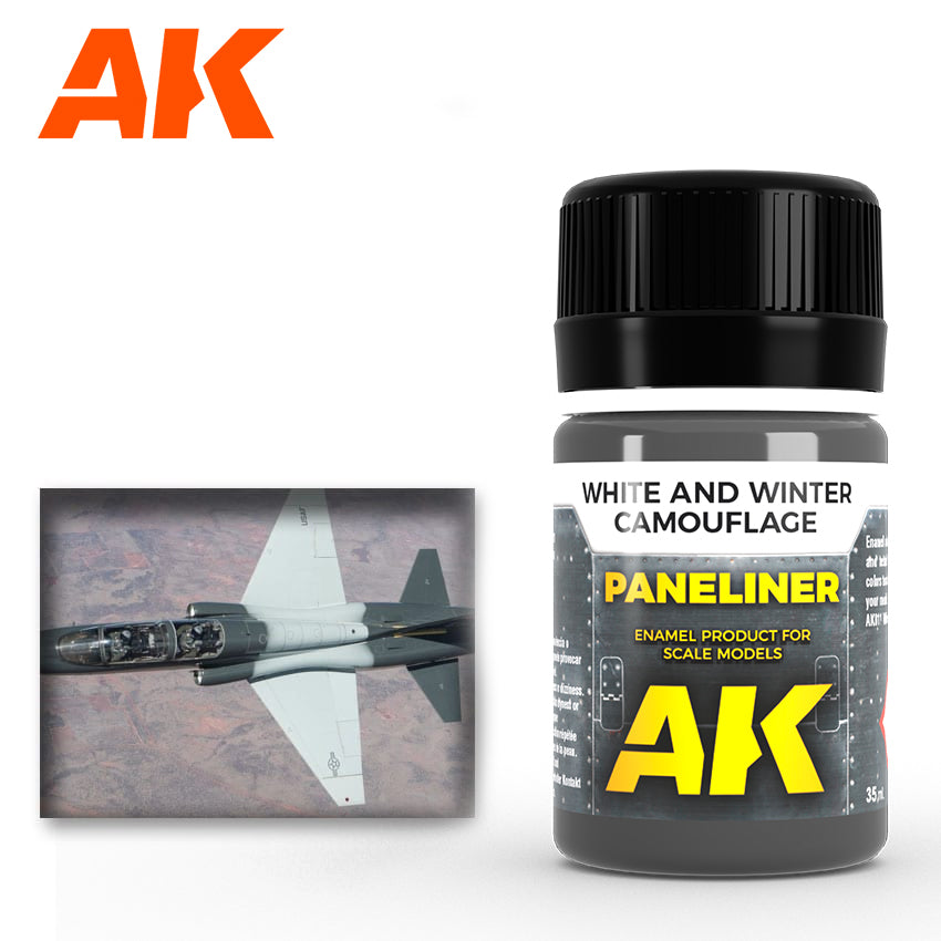 AK2074: White & Winter Camo Paneliner