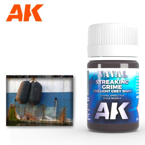 AK305: Streaking Grime for Light Grey Ships