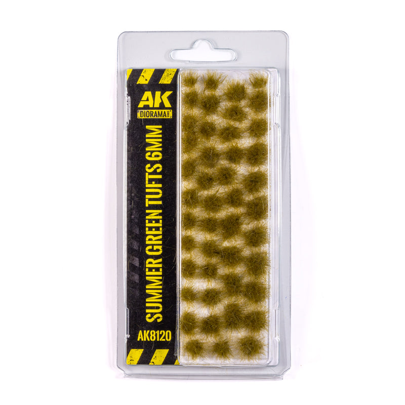 AK8120 Summer Green Tufts 6mm