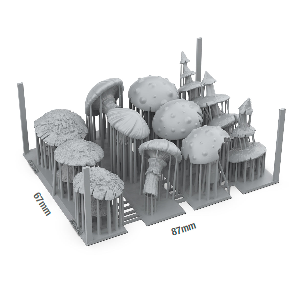AKBIT0022 Gigant Mushrooms