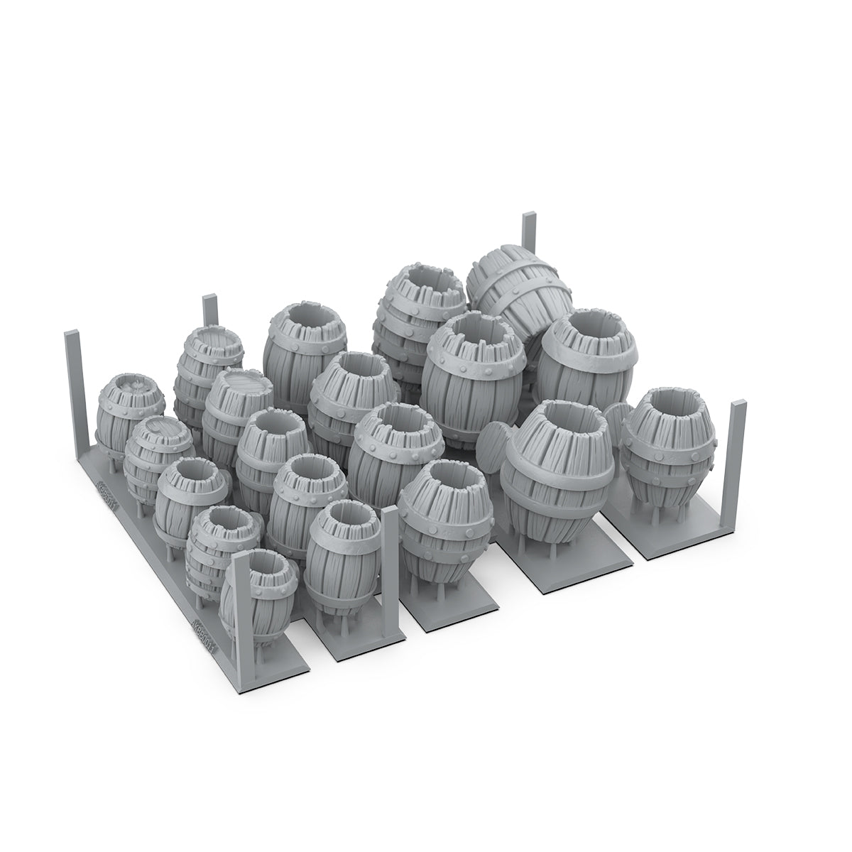 AKBIT0011 Wood Barrels