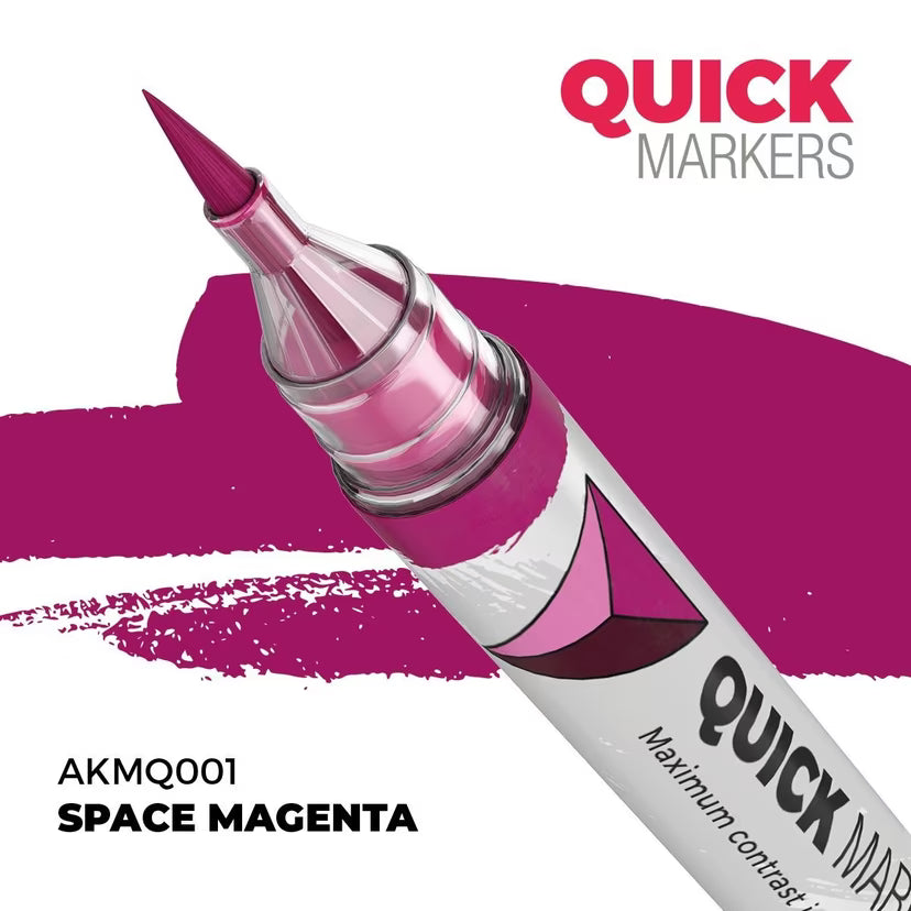 AKMQ001 - Quick Markers: Space Magenta