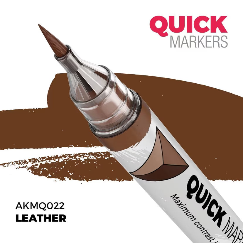 AKMQ022 - Quick Markers: Leather