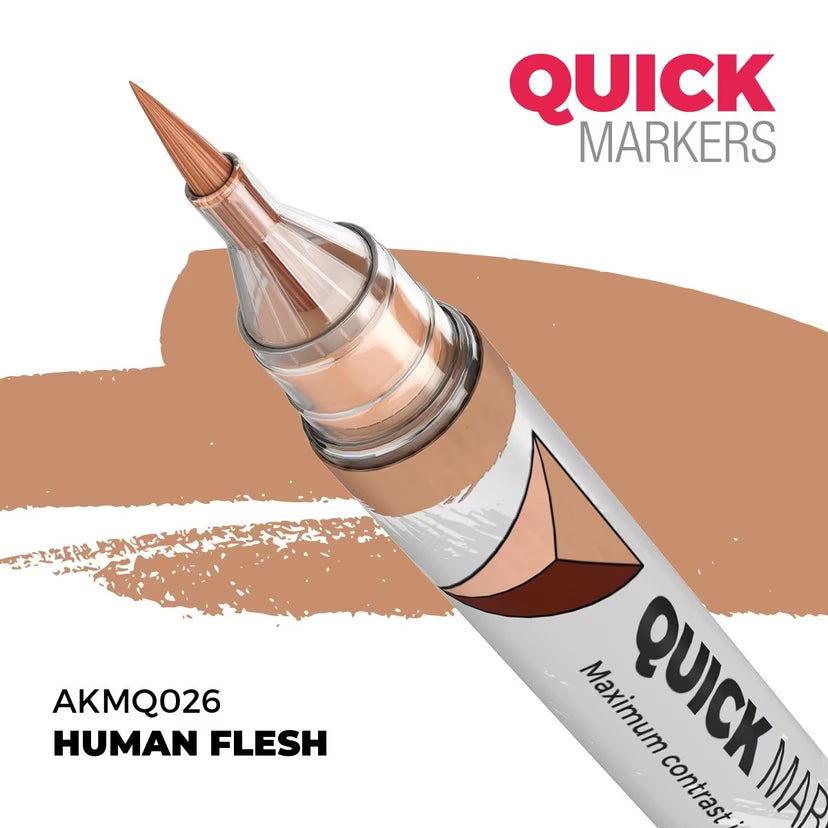 AKMQ026 - Quick Markers: Human Flesh