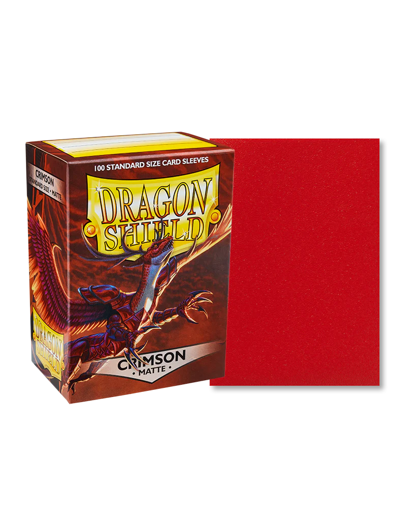 Dragon Shield Matte - Crimson 63x88
