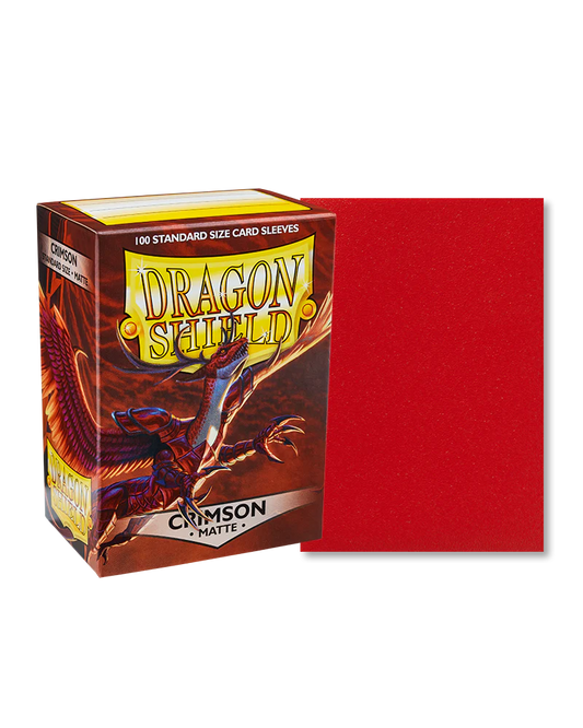 Dragon Shield Matte - Crimson 63x88
