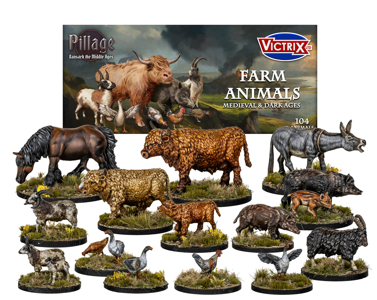 Pillage: Medieval Farm Animals