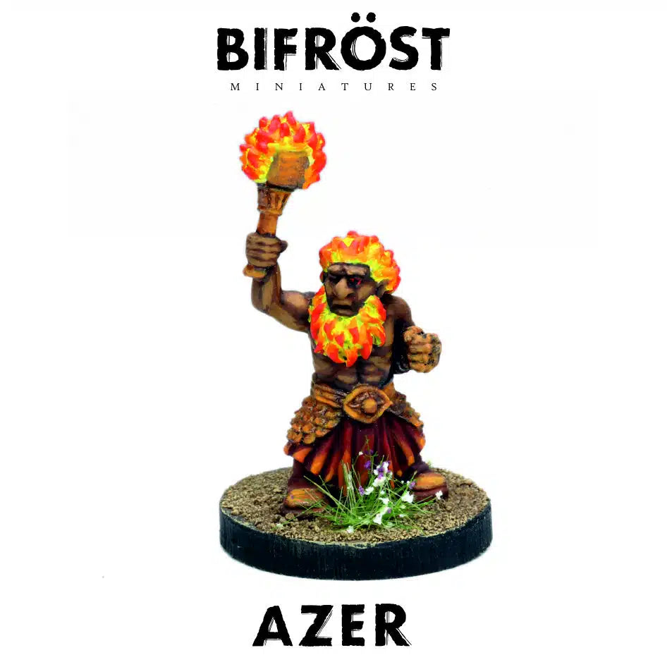 Azer Armed with Warhammer