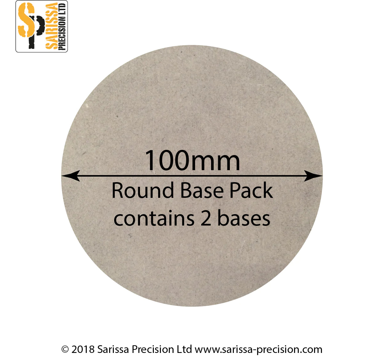 100mm Round Base Pack