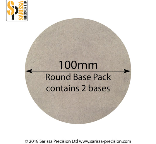 100mm Round Base Pack