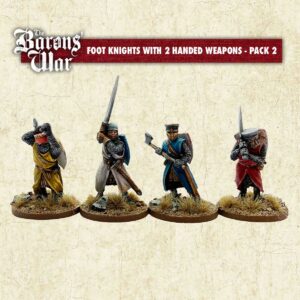 Foot Knights with Two-Handed Weapons 2