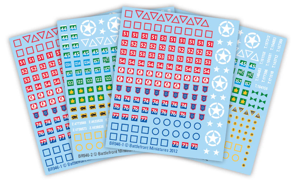 BR946: British Decal Set