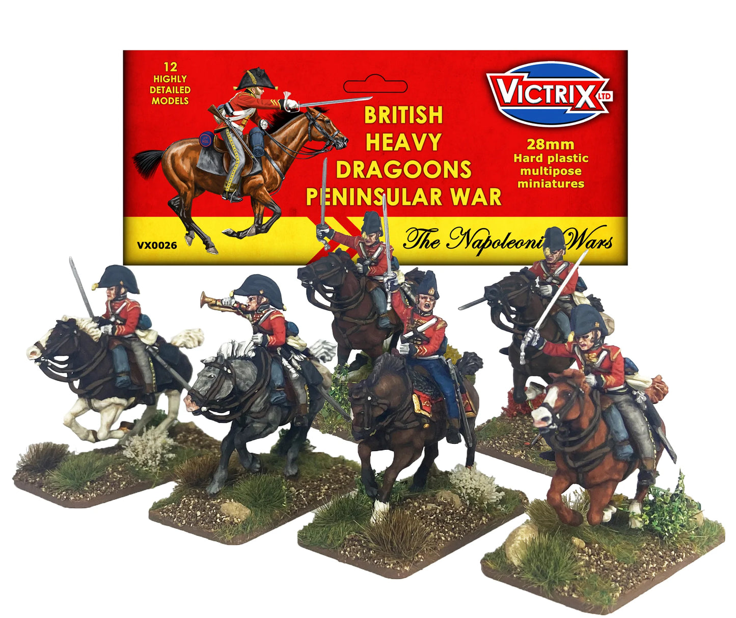 British Napoleonic Peninsular Heavy Dragoons