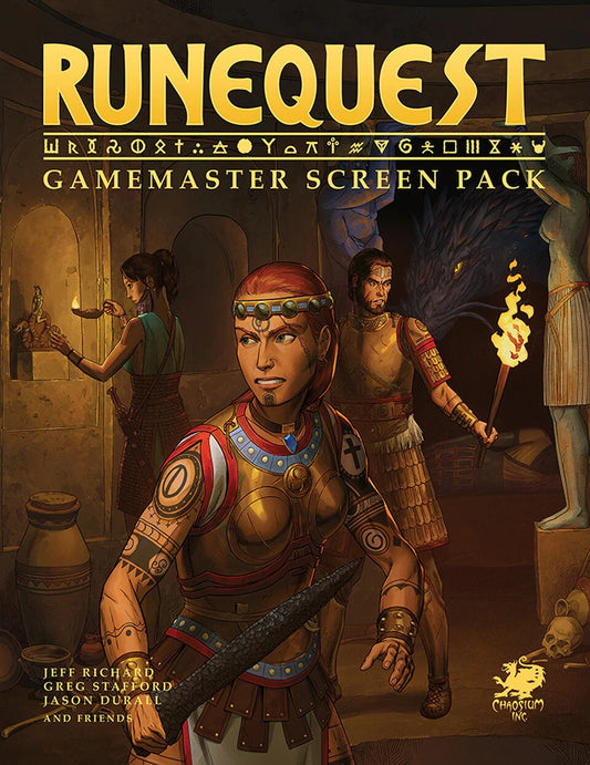 Runequest RPG: Gamemaster Screen Pack