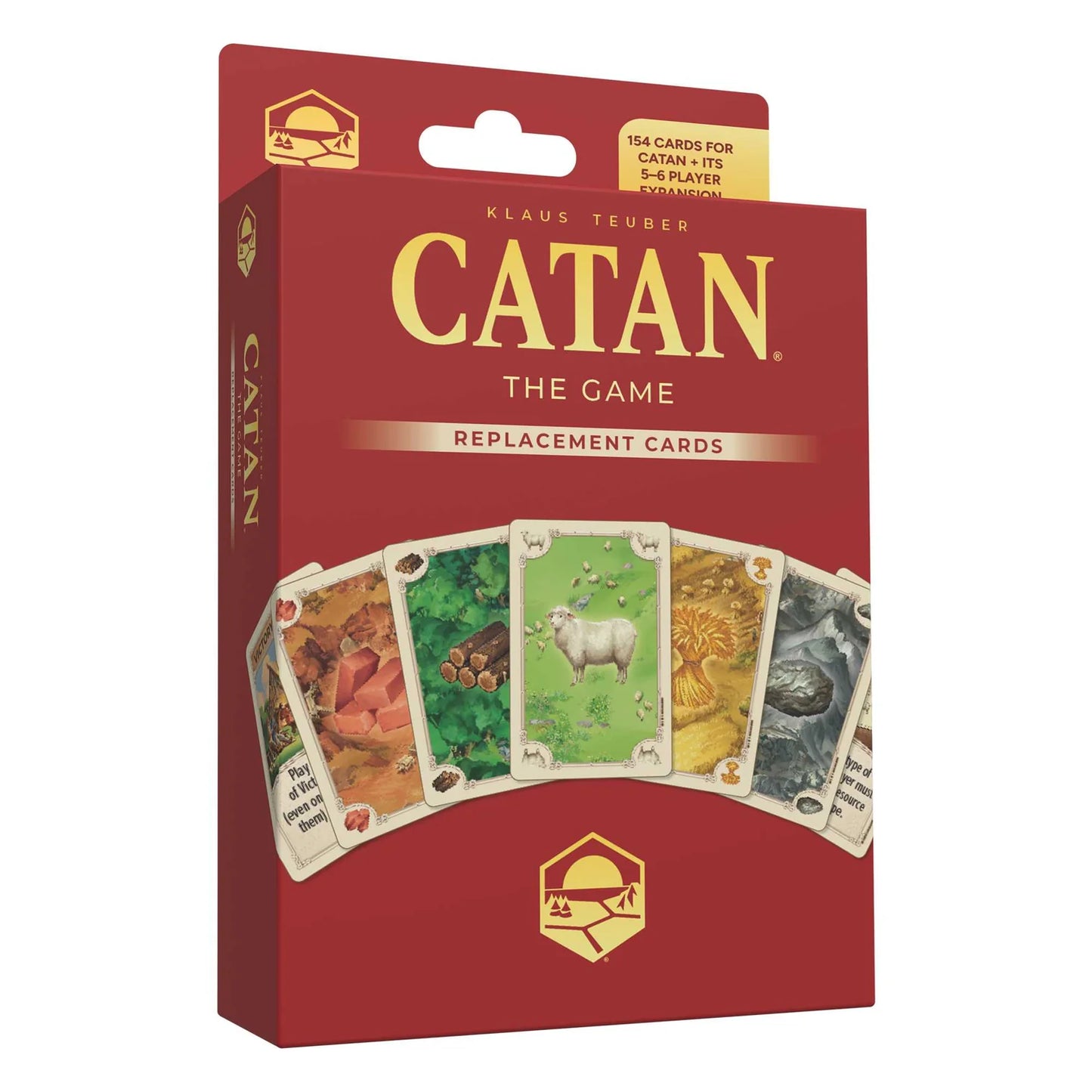 Catan 6th Edition Base Game Replacement Cards Pack