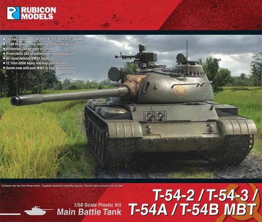 T-54-2/T-54-3/T-54A/T-54B MBT