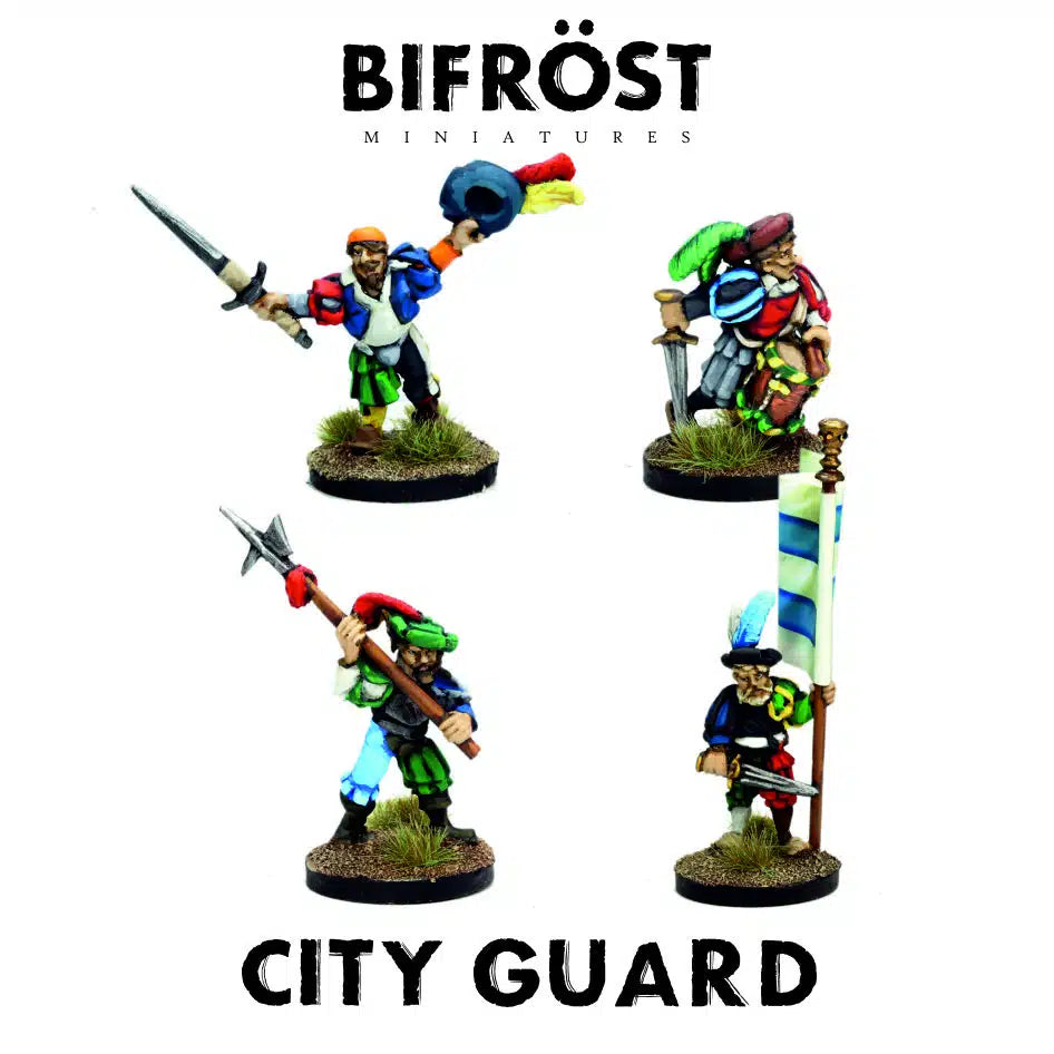 Human City Guard - Command Pack