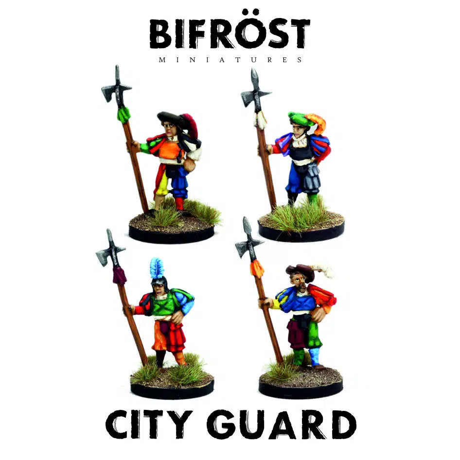 Human City Guard - Halberd Pack A