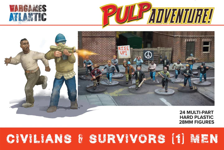 Civilians & Survivors (1): Men - Wargames Atlantic