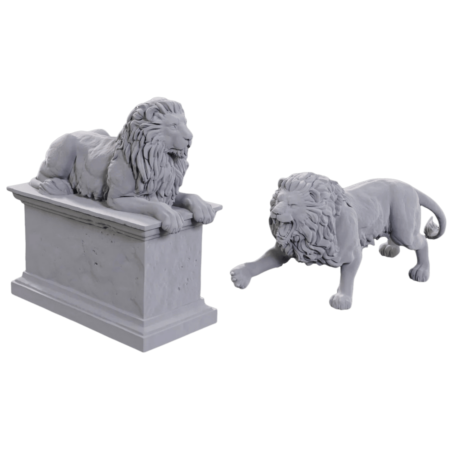 Stone Lion/Animated Stone Lion (W24)