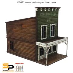 Old West 2 Storey Shop 3 (D094)