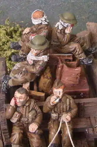 WW2 British Wounded