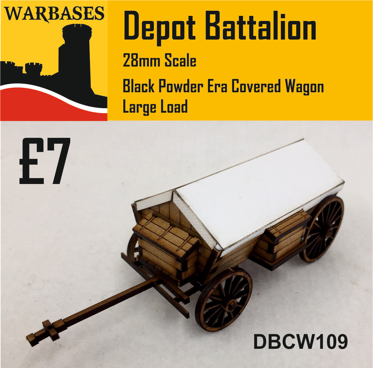 Black Powder Era Covered Wagon