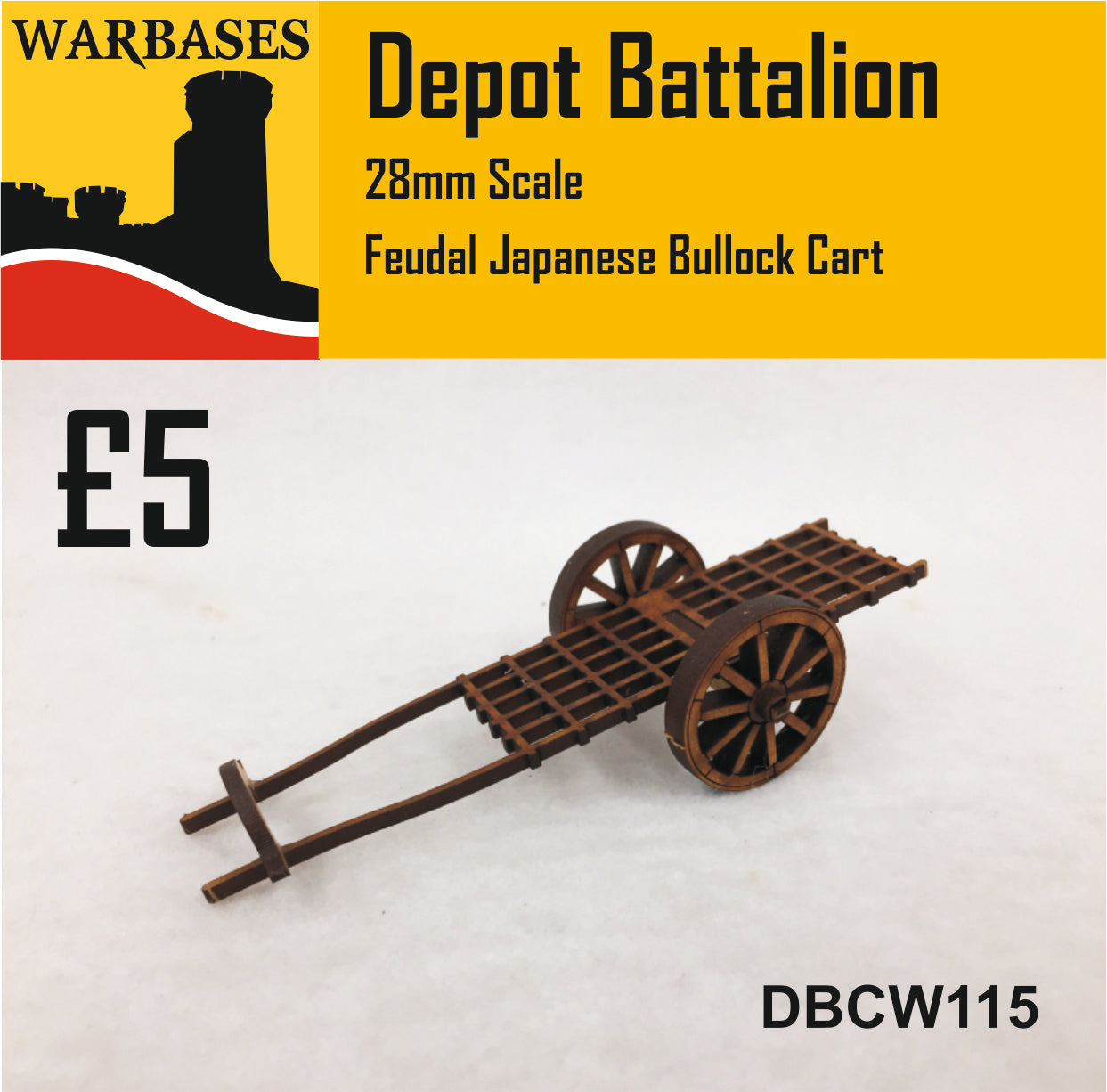 Feudal Japanese Bullock Cart