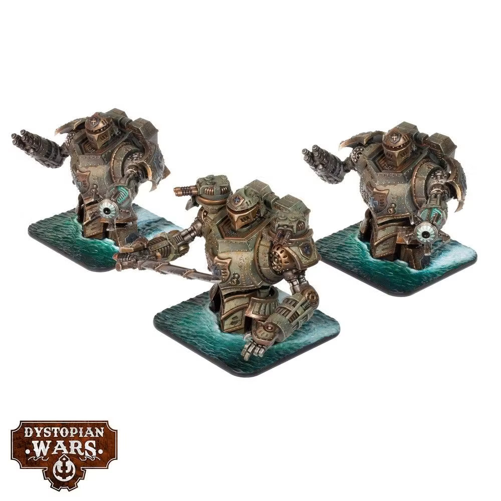 Dystopian Wars: Hochmeister Battlefleet Set