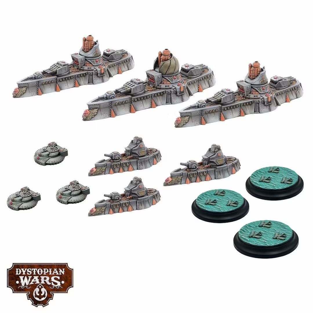 Dystopian Wars: Commonwealth Starter Set