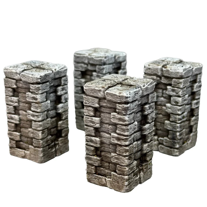 DB010 Dungeon Builder Pillars (4)