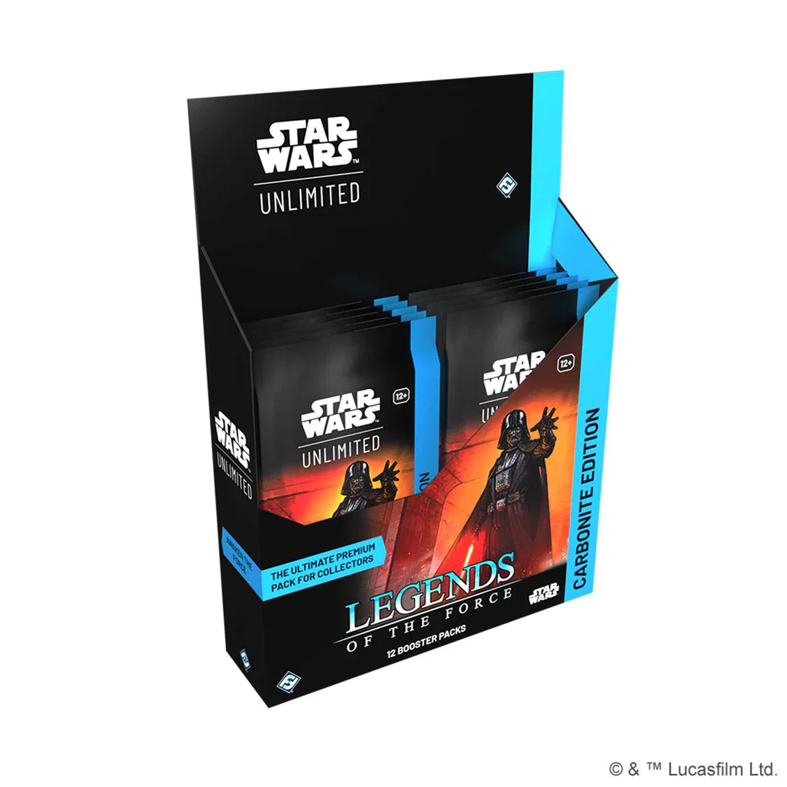 Star Wars Unlimited: Legends of the Force Carbonite Booster Box