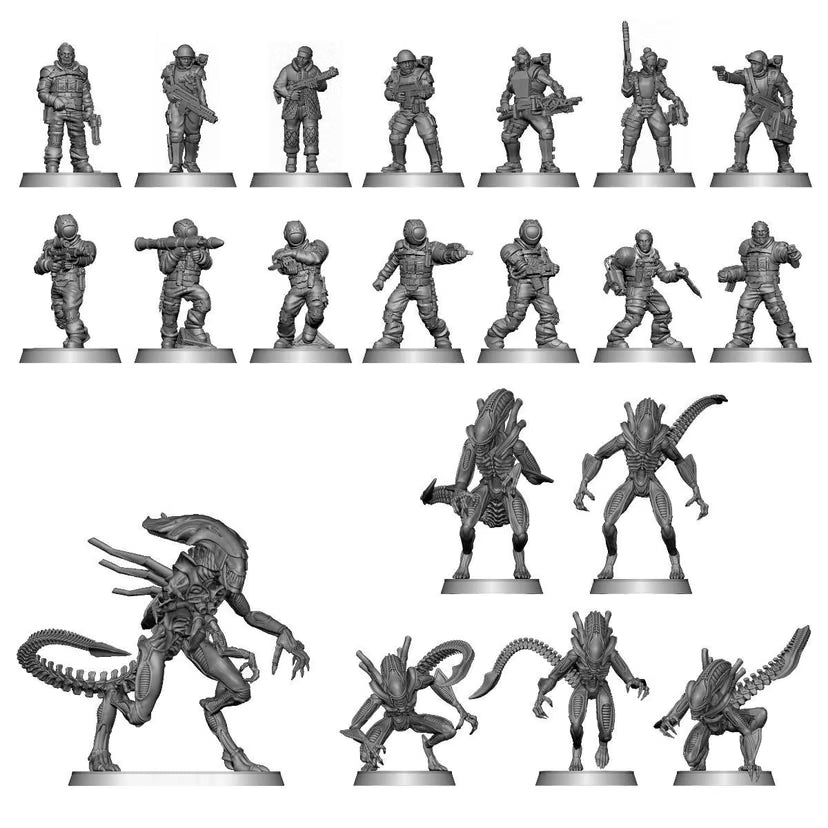 Alien RPG: Operation Leading Edge Miniatures Set