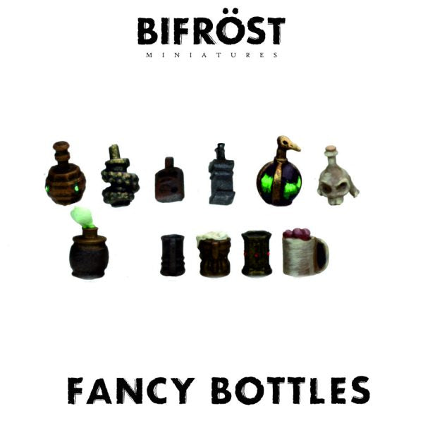 Fancy Bottles and Tankards