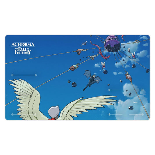 Achroma TCG: Playmat - The Fall of Flutterby