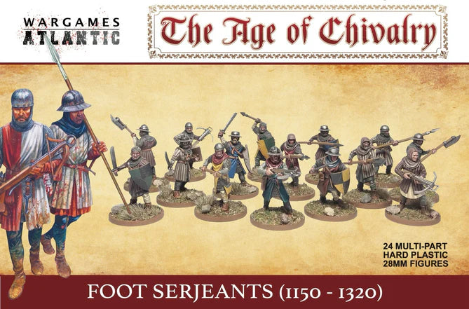 Foot Serjeants (1150-1320) - Wargames Atlantic