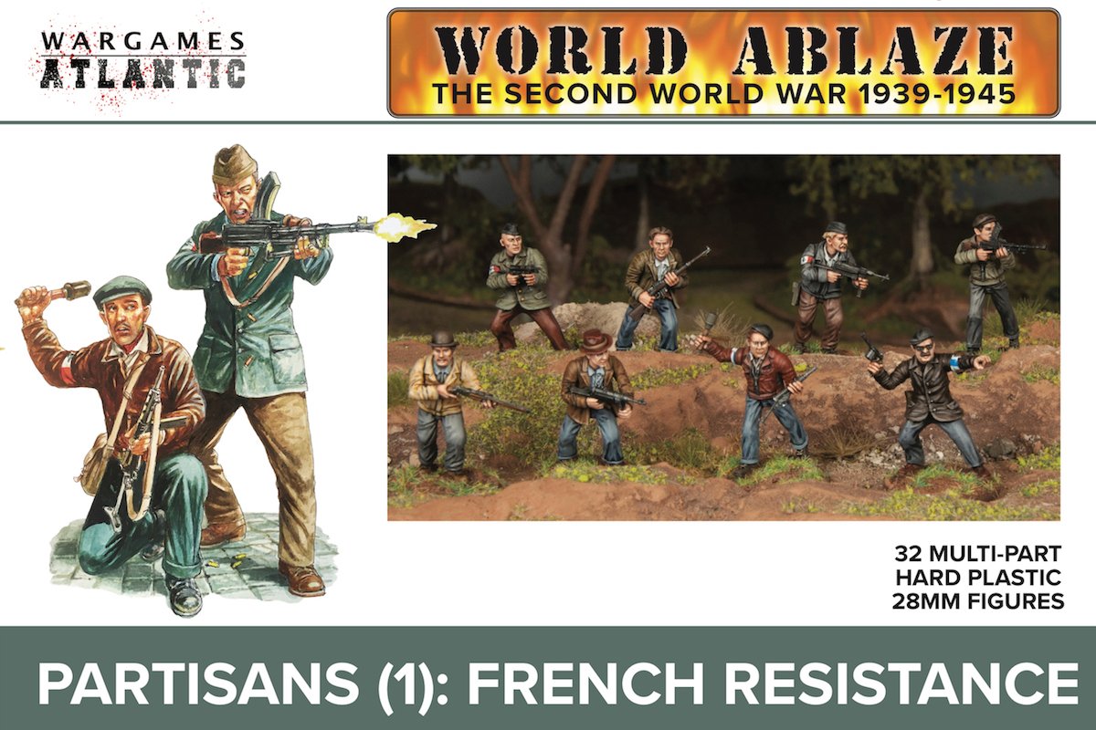 Partisans, French Resistance - Wargames Atlantic