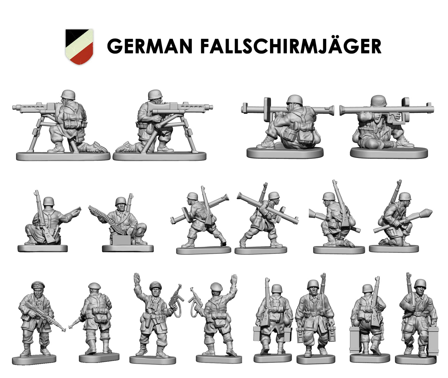 12mm / 144th German Fallschirmjaeger
